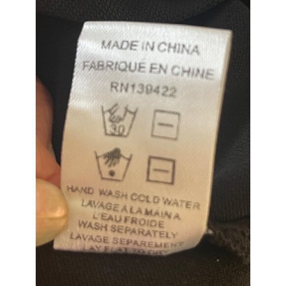 TOBI womens Romper black lace over nude small petite - Picture 11 of 16